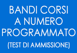Bandi corsi a numero programmato